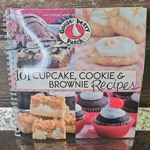 Gooseberry Patch Cupcake, Cookie & Brownie Recipe Book